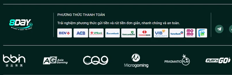 Tầm nhìn 8DAY với các đơn vị hợp tác