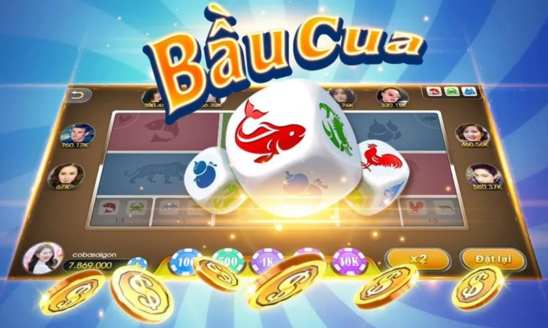 Bầu cua: Chơi game trực tuyến đỉnh cao tại 8DAY